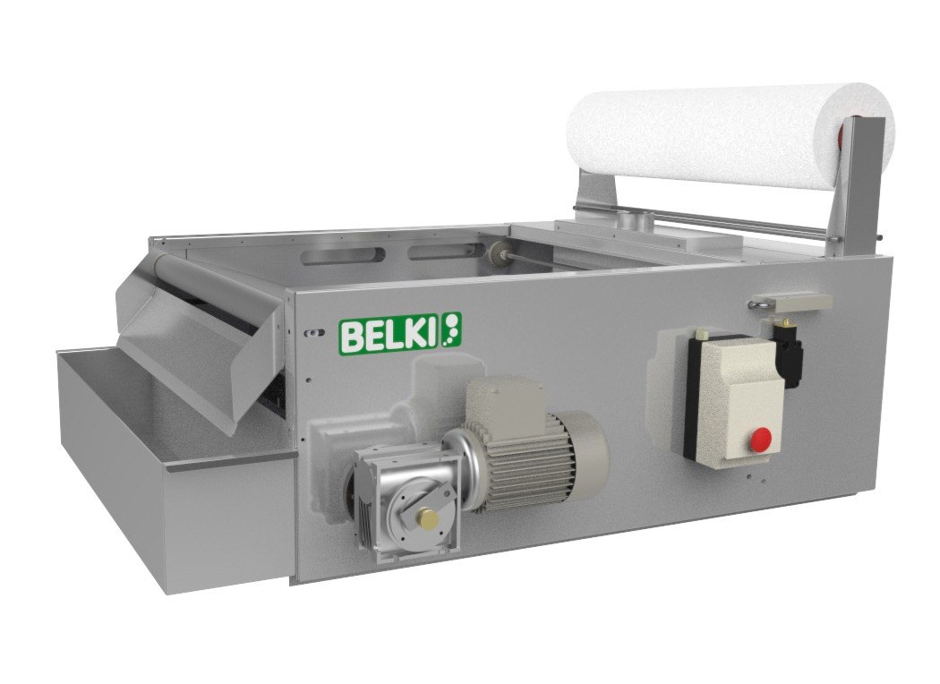 Deep bed band filter with tank